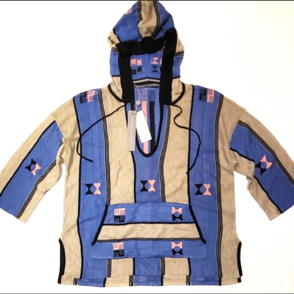 NWT Twelfth Street Tribal Spring Poncho